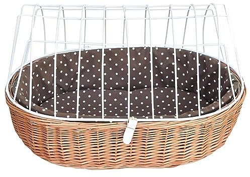 Aumüller Unisex – Erwachsene 11/822/HA51 Tierkorb, Braun, 46 x 70 x 40 cm