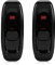 CYIOU 2Pcs Inline Switch Low Profile Torpedo Switch AC 250V 10A for Bedside Lamp Desk Table Light Electrical Cord (Black)