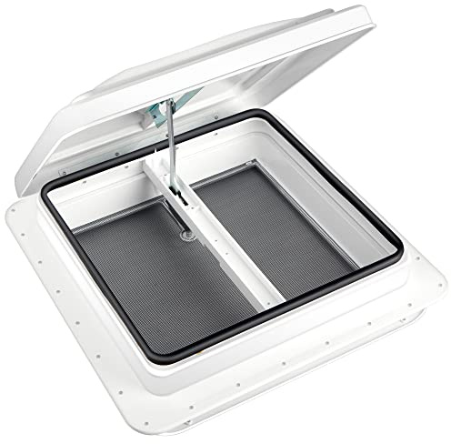 Livpow RV or Trailer Roof Vent - Manual 14 x 14