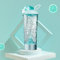 WOOLALA Elektrische Protein-Shaker-Flaschen, automatischer Protein-Getränkemixer-Shaker-Tasse, auslaufsichere Tritan-Wasserflasche, magnetisch, USB wiederaufladbar