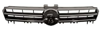 DM Autoteile 101026 Kühlergrill Kühlergitter Grill kompatibel für VW Golf 7 VII 5G1 BQ1 BE1 BE2 VFL 2012-2016