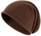 Villand 100% Kaschmir Slouchy Beanie Hut für Frauen, gestrickte Damen weiche warme Kaschmir Totenkopf-Beanies Kappe. (Kaffeebraun)