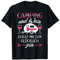 Lustiger Damen Camping und Wein Spruch Camper Reise Spruch T-Shirt