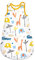 FLYISH DIRECT Baby Schlafsack für Neugeborene und Kinder, 0.5 Tog, 100% Baumwolle, XL/90 cm