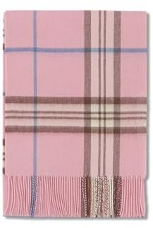 LumiSyne Winter Schal Kariert Für Damen Herren Wollschal Mit Quasten Klassisches Tartan Karomuster Leicht Warme Kaschmir Schal Langer Pashmina Schals Verdickt Schultertuch Stola