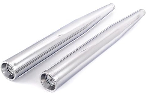 Pot d'échappement chromé pour Jawa TS 350 12 V