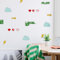 Klebekerlchen® | Wandtattoo für das Kinderzimmer, Wandsticker selbstklebend - Gaming Retro (Set mit 23 Motiven)