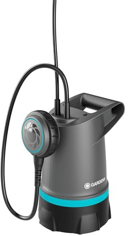 GARDENA Bomba sumergible 2en1 Clear Water 20000 BASIC, 20.000 l/h, con interruptor de flotador