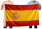 Bandera de España Grande 90 x 150 cm – Bandera España en 100% poliester de 100D o 90 g/m² para Celebraciones y Decoración Interiores y Exteriores – Perfecta para eventos y ocasiones patriótica.