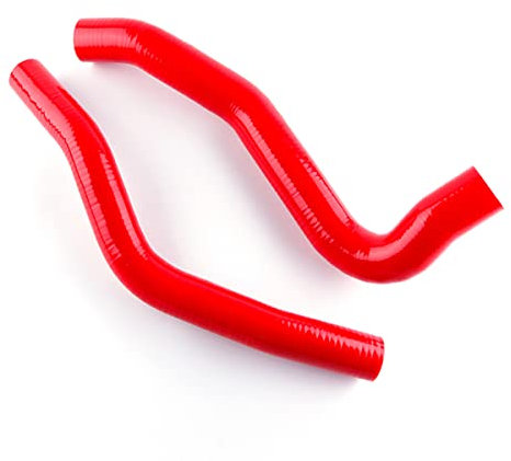 Manguera de silicona 2 uds 3 capas for 1969-1976 Corvette5.7L 5.7L V8 Kit de manguito de refrigeración de radiador de silicona piezas de repuesto for automóviles 1970 1971 1972 1973 74 Accesorios para