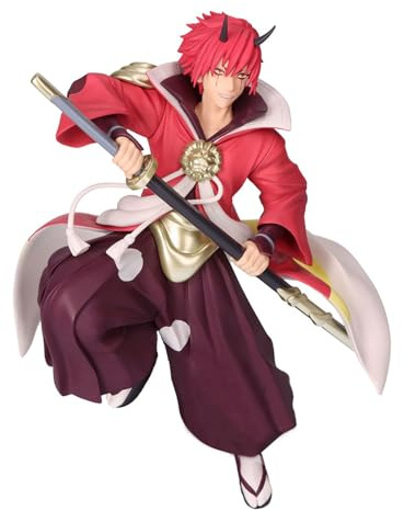 YLEAFUN Benimaru Figur Statue Anime Charakter Rimuru Tempest/Souei Actionfigur Modell Decoration Anime Collections 19cm