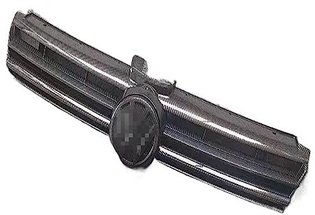 laiyonggr Griglia del paraurti anteriore automatica Griglia anteriore cromata Griglia del radiatore compatibile for VW Golf 7 7.5 Black Knight(Golf 7a)