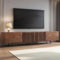 LineCrispton Mid Century Modern TV Unit, Large Tv Stand Cabinet with Storage, Media Units for Living Room for 65-75-85 Inch Televisions(Length 180cm)