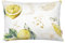 beties Kissenhülle Zitrone ca. 25x35 cm Italy Collection 100% Baumwolle – Premium Qualität – Hellbeige mit lebensgroßen Zitronen und zart goldenen Details
