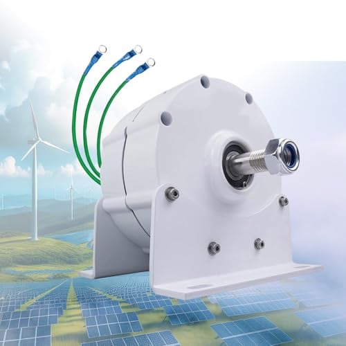 Lissontine 12000w 3-Phasen-Permanent-Lichtmaschine, Permanentmagnet-Elektromotor-Generator DIY Ac-Lichtmaschine Permanentmagnet-Motor Mit Gleichrichter 48V