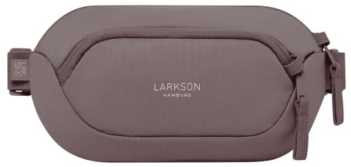 Larkson Sling Bag Herren & Damen Braun - Helge - Anti Diebstahl Umhängetasche mit RFID Blocker - Crossbody Bag Bauchtasche für Alltag & Reisen - Mesh Polsterung - Wasserabweisend