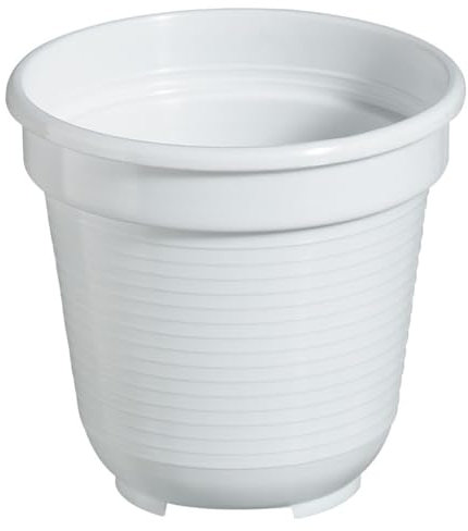 Blumentopf Stand.26 cm ws weiß