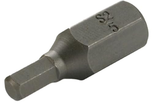 SW-Stahl 05121L Schraubendreherbit 5 mm - 3/8 Zoll Innensechskant Bit | Kurzer Sechskant Steckbit aus Chrom-Vanadium - Ideal f6r Ratsche & Drehmomentschl6ssel in der Profi-Werkstatt