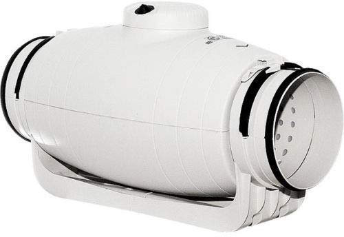 Schallgedämpfter Rohrventilator S&P TD-500/150-160 Silent 580/430m3 Klima Lüfter