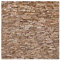 Fototapete | Steintapete Crete Stonewall - Vliestapete Quadrat | Tapete Steinoptik Hell Braun | Vlies Wandbild XXL Steinwand Stein Mauer Wand 3D Fototapete Schlafzimmer Wohnzimmer Küche, Größe HxB: 336cm x 336cm