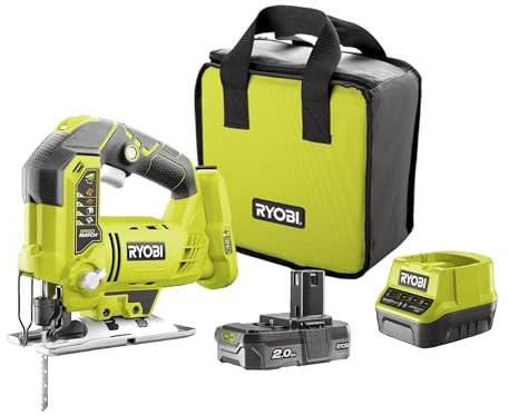 Ryobi - Scie sauteuse sans fils 18 volts ONE+, Brushless, mouvement pendulaire, (sans batterie ni chargeur) - RJS18BL-0