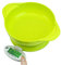 Escalas De La Cocina, Cocina Digital Escalas Con Cuencos Plegable Y Fácil De Guardar Impermeable Y Resistente A Las Manchas Conveniente Para Las Barras Familiares, 5Kg / 1G, Verde,5kg/1gwithbowl