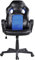 Yaheetech Silla Escritorio Oficina Trabajo Silla Gaming Ergonómica Giratoria Trabajo Soporte Lumbar Piel Sintética Multi Color Azul