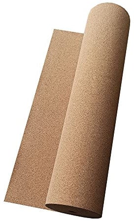 Korkplatte Trittschalldämmung Meterware Größe 1 Stück = 1 Meter Kork Rolle 2mm 3mm 4mm 6mm 8mm 10mm (5mm)