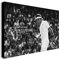 Roger Federer I Fear No One Leinwandbild, gerahmt. Verschiedene Größen (A1 32 x 24 Zoll)