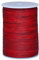 Cords Essentials Round Genuine Leather String Cord, Rope for Jewelry Making, Necklaces, Bracelets, Kumihimo Braiding, Wraps, Crafts and Hobby Projects (Distressed Blood Red, 2.0 MM)