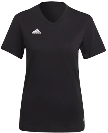 adidas Women's Entrada 22 Tee, Black, XS