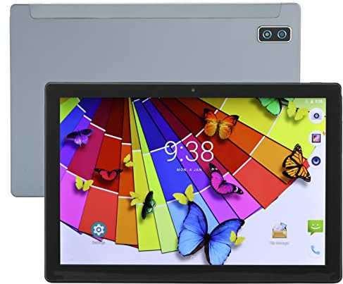 10,1 Zoll Tablet für Android 10.0 - Dualband 5G WiFi 8+256GB 1080 * 1920 8+20MP MT6753 2,0GHz 8800mAh 4G Anruftablett. (EU-Stecker)