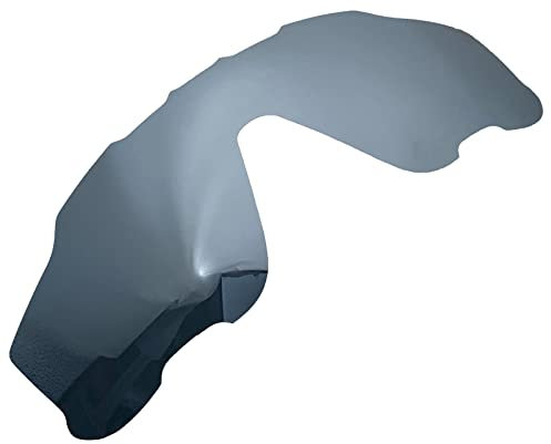 xyqrenrr Verres polarisés de rechange pour lunettes de soleil Oakley Jaw-breaker OO9290, argenté, 132*52mm