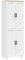 HOMCOM Freestanding Kitchen Cupboard, 4-Door Storage Cabinet with Adjustable Shelves, Modern Kitchen Pantry for Dining Room, 170cm, White