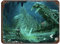 Subnautica Elektronische Spiele Leinwand Poster (1) Retro Poster Metall Blechschild Chic Art Retro Eisen Malerei Bar Menschen Höhle Cafe Familie Garage Poster Wanddekoration 30 x 40 cm