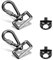 2pcs Quick Install Metal Screws, SLR Camera Shoulder Strap Hook Set Camera Fixing Screws 1/4 Camera Strap Adapter Screw for Camera Neck Shoulder Strap Sling Accessories