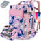 Lumesner Handgepäck-Rucksack (Camouflage Pink, XL)