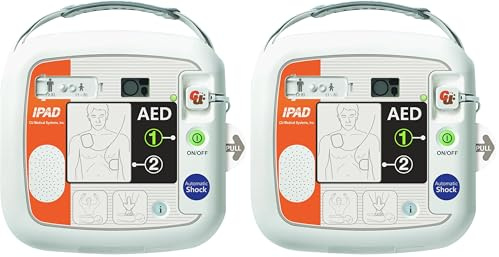 iPAD SP1 AED, Automated External Defibrillator, Fully Automatic (Pack of 2)