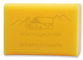 Schafmilchseife Feste Seife 100g 7,5 cm Duftseife Körperpflege (Honig)