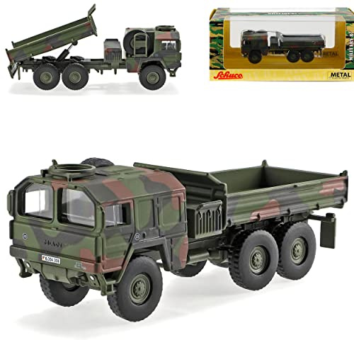 MAN 7to mil gl Kat Kipper Bundeswehr Armee Deutschland LKW Truck H0 1/87 Schuco Modell Auto Modell Auto
