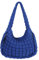 Juoxeepy Gesteppte Tragetasche, groß, Schultertasche, leichte Polsterung, Hobo-Tasche, Blau, Large