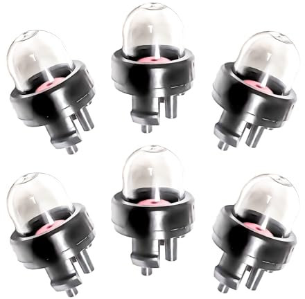 Ownengin 6pcs 503936601 530047721 188-512 Primer Bulb - For 2-Stroke Small Engine Poulan PP136 PP330 Echo Chainsaw Ryobi BP42 Homelite Bolens Grass Trimmer Leaf Blower 125B 125BX
