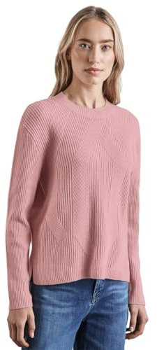 STREET ONE Damen A302830 Strukturpullover,Rosa, 38