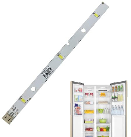 LED Strip Light for RONGSHENG/HISENSE Refrigerator, LED Fridge Strip Light E349766 MDDZ-162A 1629348 1529227 DC12V 2W, for Kenwood Fridge KIFF5017 KIFF5020 KIFF7017 KIFF7020 KSBNDIX18