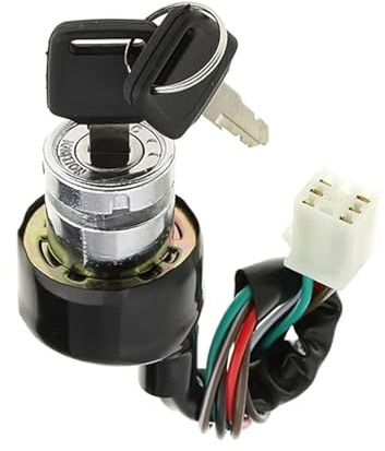 Cerradura De Encendido para Motocicletas Dirt Pit Bikes Reemplazo De Interruptor Llave Encendido 3 Posiciones