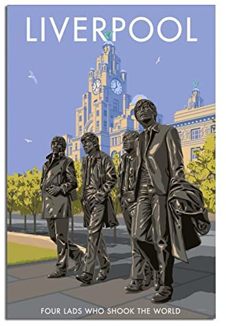 Jigsaw Puzzle 1000 Piece，England Liverpool 1000 pieces of adult paper landscape puzzles for children learning toys gifts 70x50cm