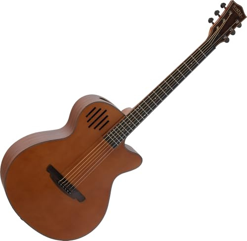 Rocktile OV2C-BN Westerngitarre, Allgemein, Modell: OV2C-BN, Gewicht: 1 | 63 kg, Anzahl Saiten: 6, Orientierung: Rechtshänder, Korpus, Korpusform: Concert mit Cutaway, Decke: Zeder, Hals, Bünde: 20