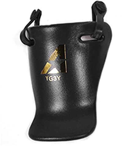 Baseball/Softball Throat Guards (2 Sizes/3 Colors) (Youth, Black)