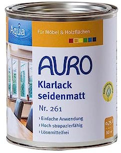 Auro Klarlack, seidenmatt