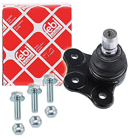 febi bilstein 02271 Traggelenk mit Schrauben und Sicherungsmuttern , 1 Stück